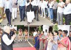 निवर्तमान राज्यपाल विश्वभूषण हरिचंदन को दी गई भावभीनी विदाई