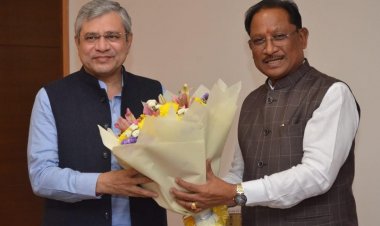 रेल मंत्री से मिले सीएम साय, नए प्रोजेक्ट्स पर हुई चर्चा