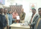 आदिवासी समाज के पूर्व जिला अध्यक्ष जीवन की जेल में संदिग्ध मौत की जांच के लिए साैंपा ज्ञापन