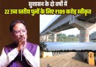 बरसात में उफनते नदी-नाले अब नहीं रोकेंगे ग्रामीणों का रास्ता : मुख्यमंत्री विष्णुदेव साय ने दी करोड़ों की सौगात….