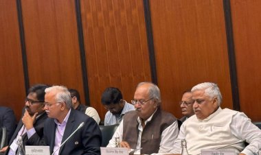 संसदीय स्थायी समिति की बैठक में बृजमोहन ने उठाई छत्तीसगढ़ के किसानों की आवाज