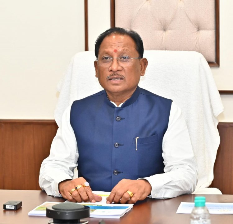 राज्य सरकार जल संरक्षण को जनआंदोलन का स्वरूप देने के लिए प्रतिबद्ध - मुख्यमंत्री साय