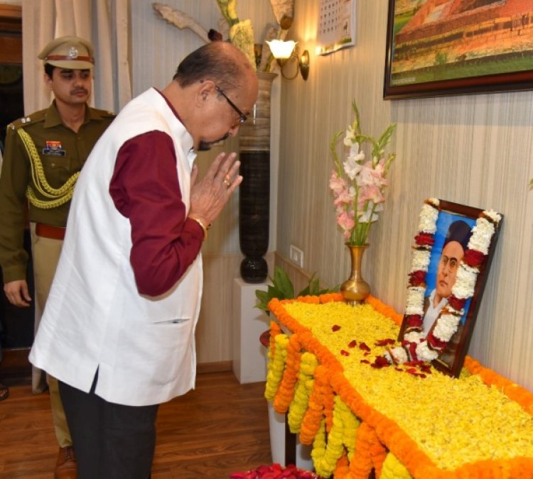 राज्यपाल डेका ने वीर विनायक दामोदर सावरकर को श्रद्धांजलि दी