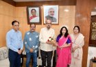 अंतरराष्ट्रीय महिला दिवस पर राज्यपाल ने स्मिता सिंह को सम्मानित किया