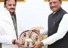 मध्यप्रदेश के डिप्टी CM राजेंद्र शुक्ला ने सीएम साय से की सौजन्य मुलाकात, रीवा-रायपुर हवाई सेवा शुरू होने पर जताई खुशी