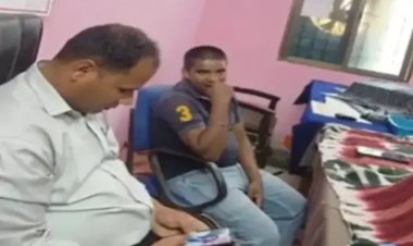 CG VIRAL VIDEO : थाने में नोट खेल, वीडियो लीक
