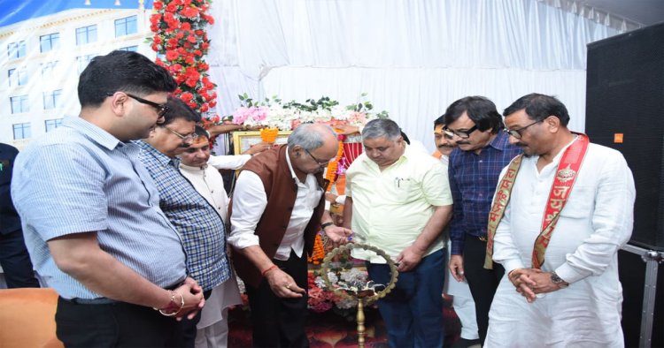 पर्यटन एवं संस्कृति मंत्री अग्रवाल ने किया श्री अग्रोहा पैलेस का भूमिपूजन