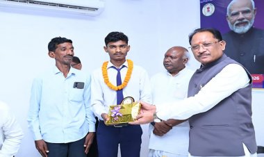 सपना देखना और उसे लक्ष्य में बदलकर निरंतर प्रयास करना ही सफलता की कुंजी – मुख्यमंत्री विष्णुदेव साय