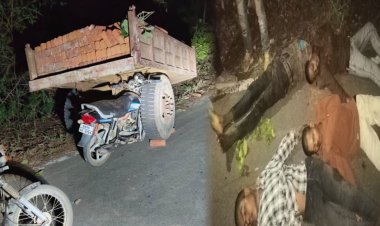 CG – काल बनकर खड़ा था ट्रैक्टर, तेज रफ्तार बाइक जा घुसी, 4 दोस्तों की हुई दर्दनाक मौत, गांव में शोक की लहर…!!