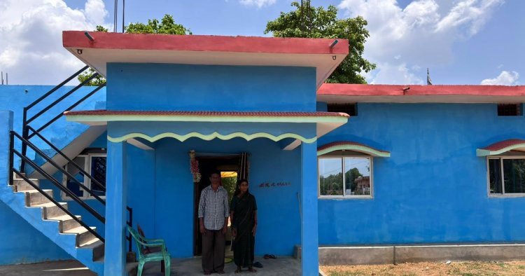 प्रधानमंत्री आवास योजना से मगनलाल के परिवार को मिला पक्का आशियाना….