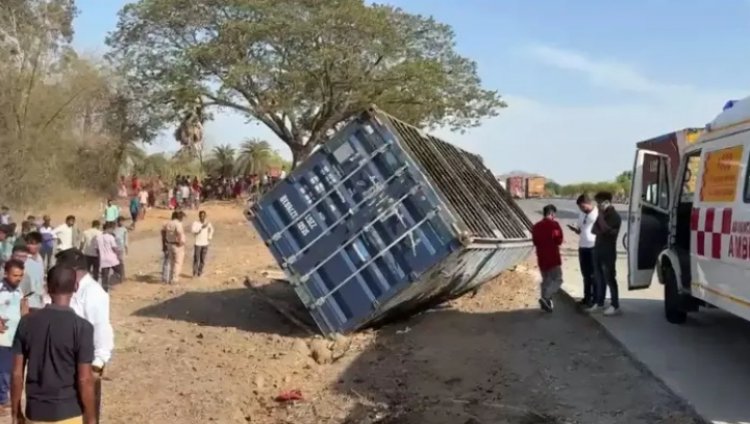 ACCIDENT BREAKING : बारात ट्रक-टक्कर से मातम, 12 की मौत, हाईवे पर खून-खराबा