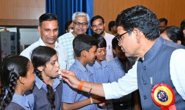 स्वस्थ बच्चे ही देश का मजबूत भविष्य- राजस्व मंत्री टंक राम वर्मा