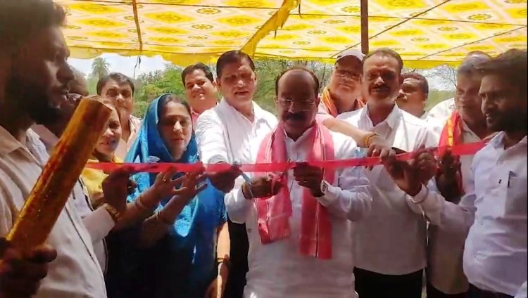 उप मुख्यमंत्री साव ने व्यावसायिक परिसर का किया लोकार्पण