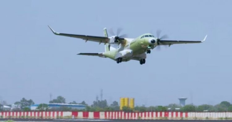 भारत ने रचा इतिहास, ‘मेड इन इंडिया’ C-295 सैन्य विमान ने भरी पहली सफल उड़ान