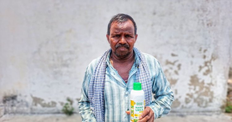 नैनो यूरिया और नैनो डीएपी से किसान मनोहर यादव की खेती बनी अधिक लाभकारी…..