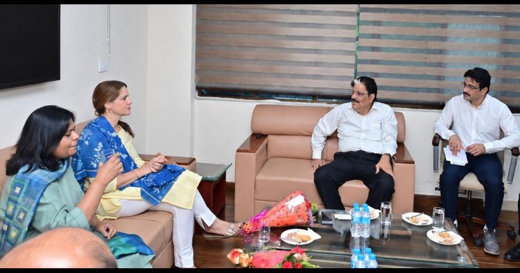 राज्य नीति आयोग और यूनिसेफ के बीच उच्चस्तरीय बैठक, विकसित छत्तीसगढ़ एवं बस्तर अंजोर को मिला अंतरराष्ट्रीय समर्थन