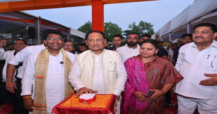 मुख्यमंत्री विष्णुदेव साय ने गरियाबंद को दी 603 करोड़ रुपये से अधिक के विकास कार्यों की सौगात