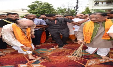 रथयात्रा महोत्सव में शामिल हुए राज्यपाल डेका एवं मुख्यमंत्री विष्णुदेव साय