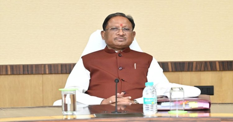 मुख्यमंत्री साय आज दो अहम विभागों की करेंगे समीक्षा