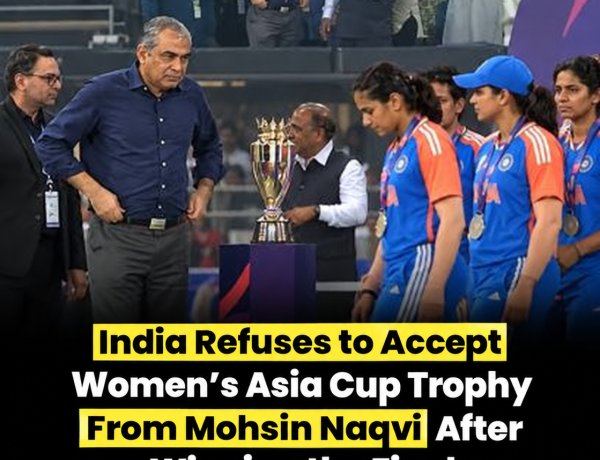 भारतीय महिला क्रिकेट टीम ने पाकिस्तान के मोहसिन नकवी से एशिया कप की ट्रॉफी लेने से इनकार किया