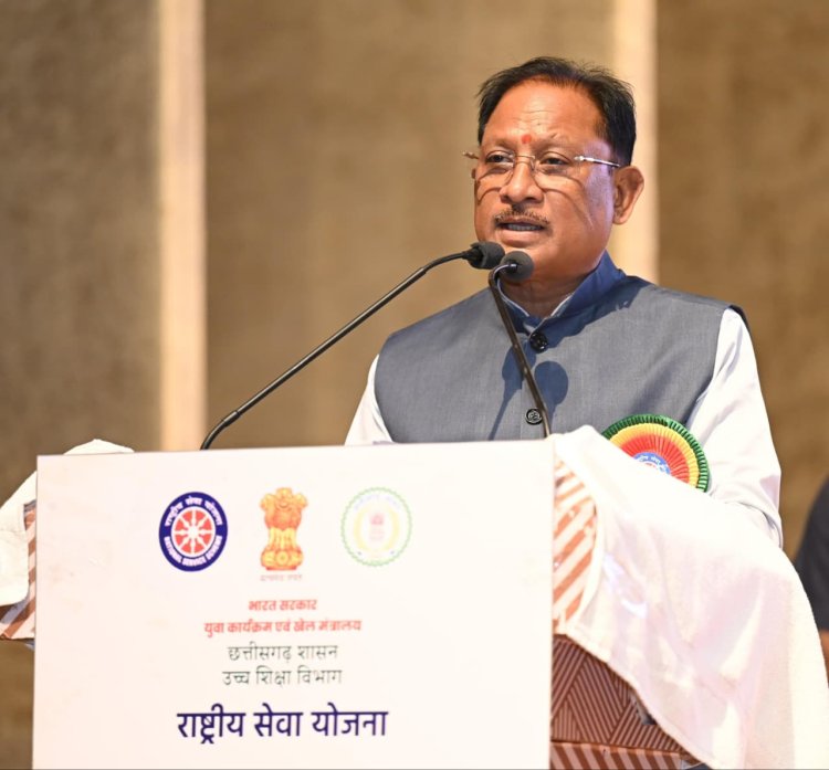युवा शक्ति विकसित भारत और विकसित छत्तीसगढ़ के निर्माण की सबसे बड़ी ताकत : मुख्यमंत्री श्री विष्णु देव साय