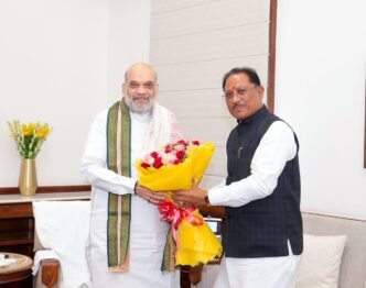 केंद्रीय गृह मंत्री श्री अमित शाह से मिले मुख्यमंत्री श्री विष्णुदेव साय एवं छत्तीसगढ़ में नक्सल उन्मूलन अभियानों व उपलब्धियों की दी जानकारी
