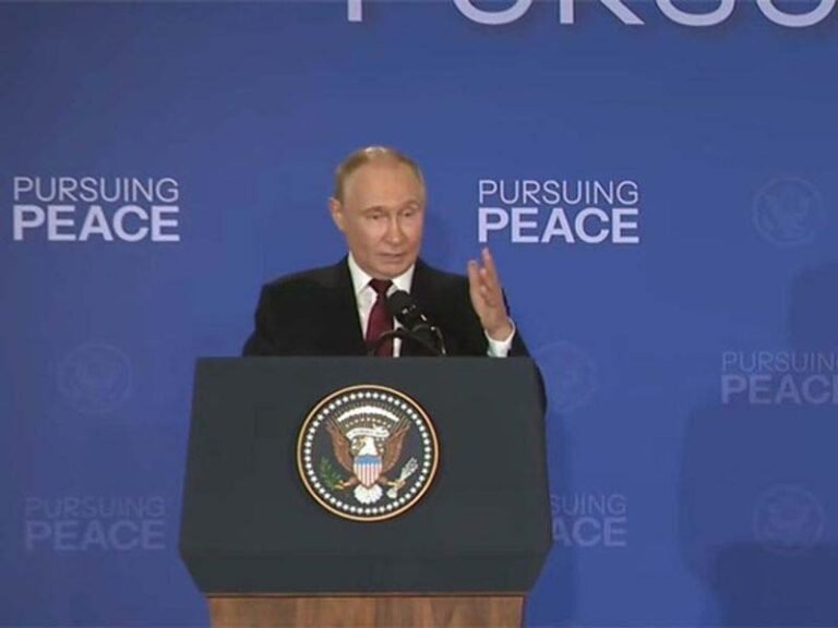 Putin ने की ट्रंप की सराहना, कहा- यूक्रेन की सुरक्षा ज़रूरी | Putin praised Trump, said- Ukraine’s security is important Putin ने की ट्रंप की सराहना, कहा