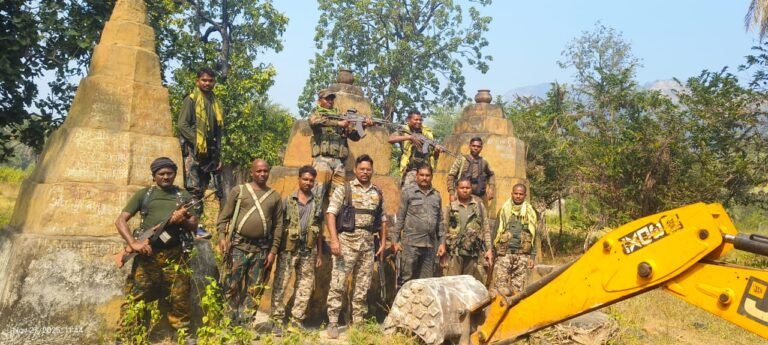 पुलिस की बड़ी कार्यवाही — जंगलों में निर्मित