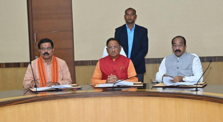 CG CABINET MEETING: साय कैबिनेट बैठक 3
