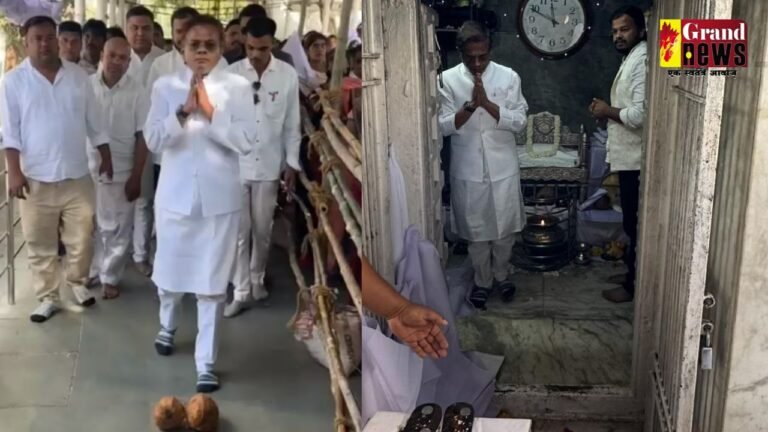 बाबा गुरु घासीदास जयंती पर गिरौदपुरी धाम पहुँचे