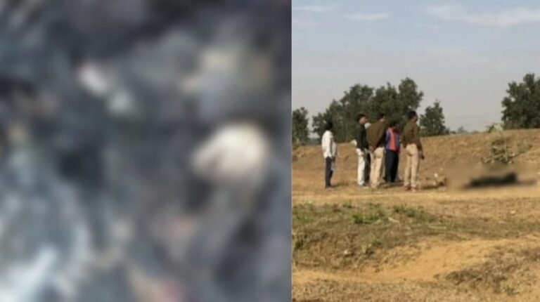 हत्या के बाद शव में लगाई आग, नहर के पास