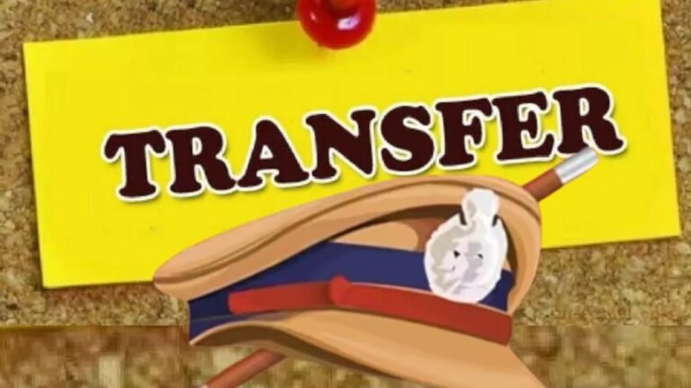 CG TRANSFER NEWS : 4 थाना प्रभारी सहित कई पुलिसकर्मियों के तबादले, एसएसपी ने जारी किया आदेश
