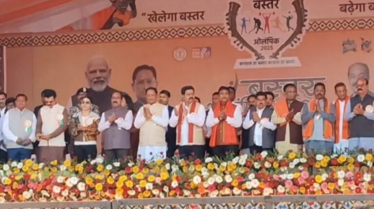 सीएम साय ने Bastar Olympics 2025 का किया का शुभारंभ
