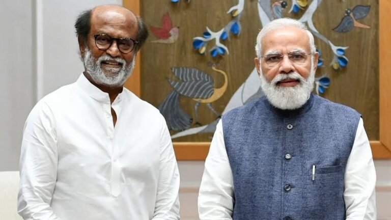PM मोदी ने थिरु रजनीकांत को दी