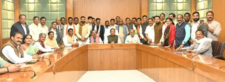 मुख्यमंत्री साय से साहू समाज के प्रतिनिधिमंडल ने