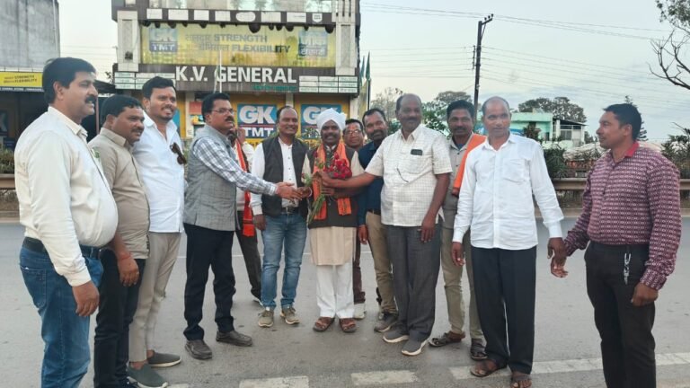 फरसगांव प्रथम आगमन पर नवनिर्वाचित लघुवनोपज