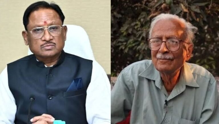 मुख्यमंत्री विष्णुदेव साय ने साहित्यकार विनोद