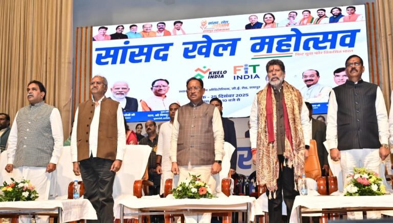 सांसद खेल महोत्सव– ‘फिट युवा, विकसित