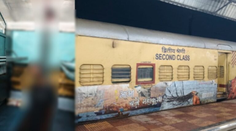 रेलवे स्टेशन पर सनसनी, ट्रेन में मिला शव