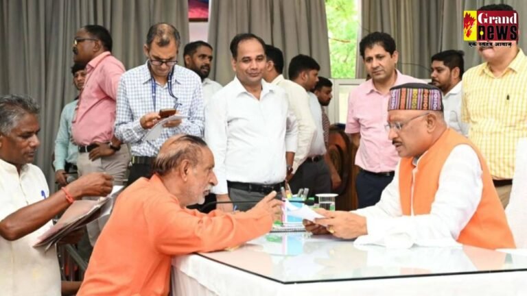 मुख्यमंत्री निवास में कल लगेगा जनदर्शन