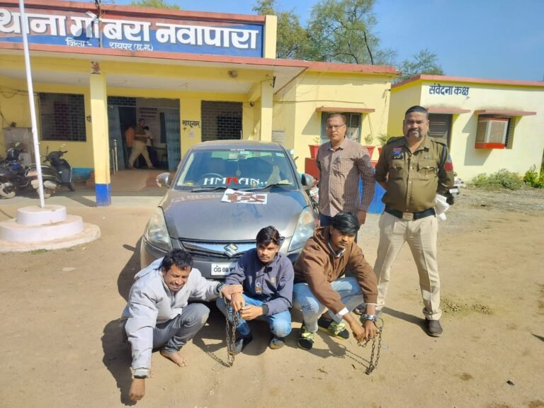 नशीली टेबलेट के साथ 3 आरोपी गिरफ्तार