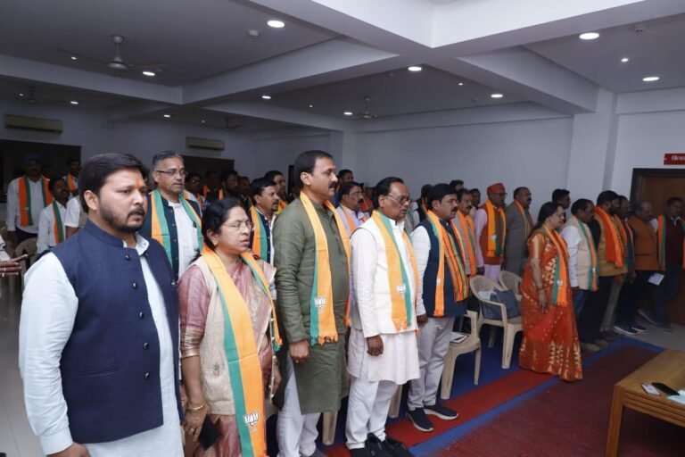 भाजपा पिछड़ा वर्ग मोर्चा की बड़ी बैठक,