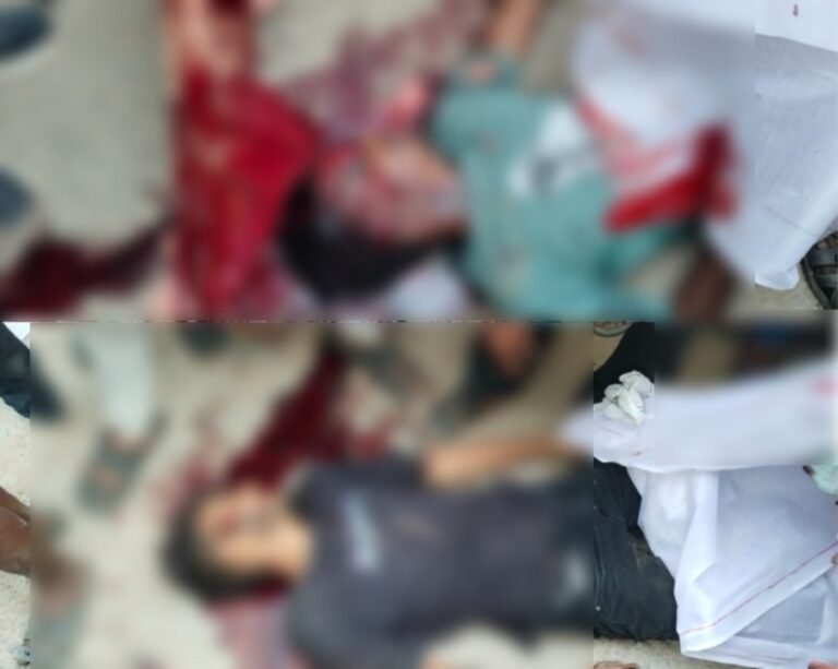 ट्रैक्टर की चपेट में आने से दो युवकों की दर्दनाक