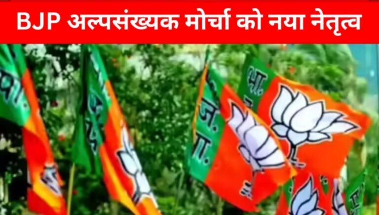 BJP अल्पसंख्यक मोर्चा को नया नेतृत्व, 9
