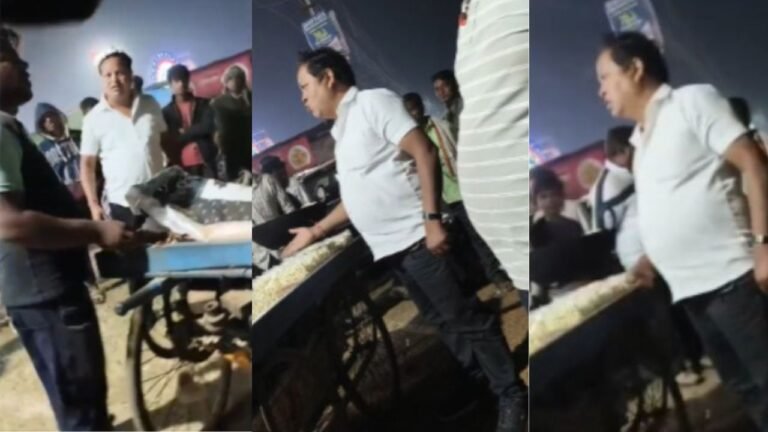 राजिम कुंभ कल्प में गाली-गलौज का वीडियो