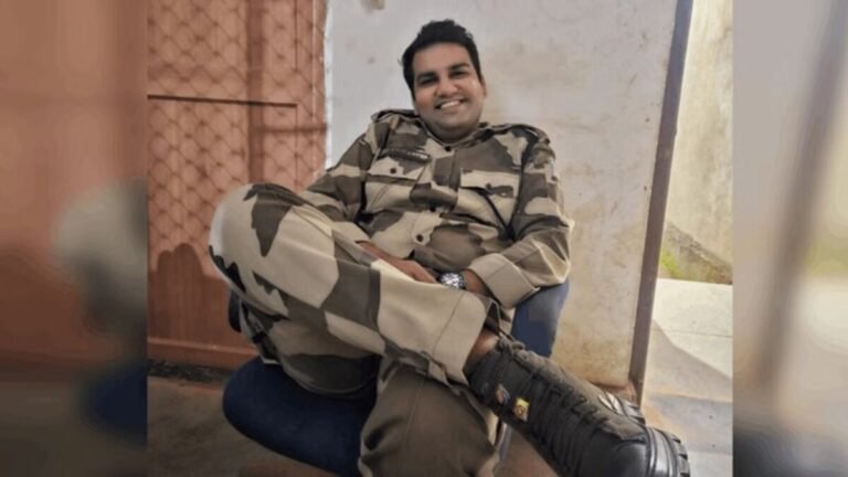 वाटरफॉल में डूबा CISF जवान, तलाश जारी