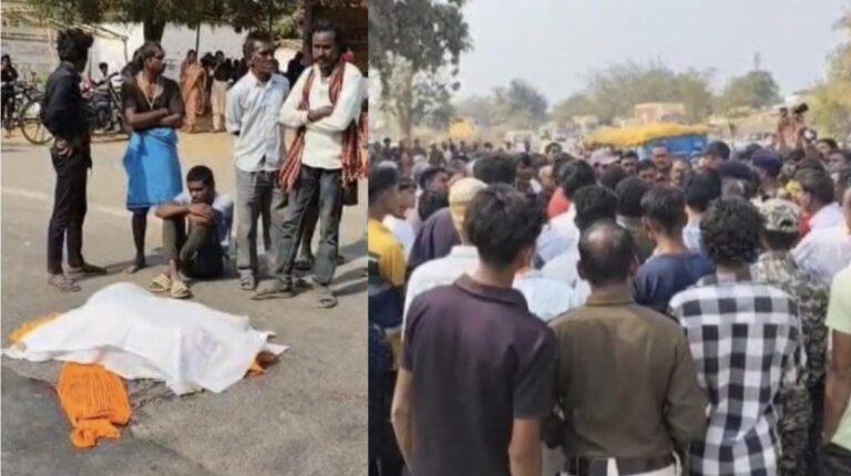 सड़क पार कर रहा था युवक तभी गैस सिलेंडर से