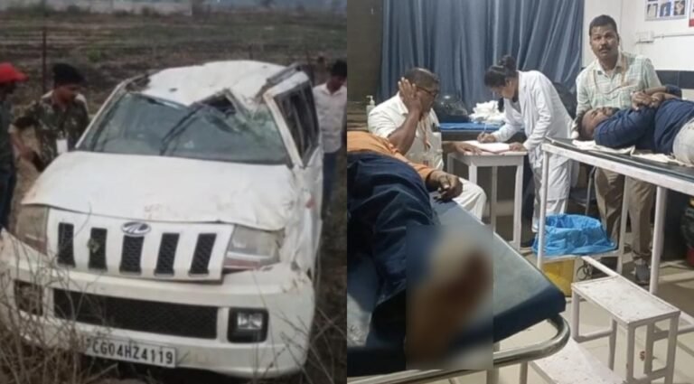 कुंभ कल्प से लौट रहे बारातियों की बोलेरो