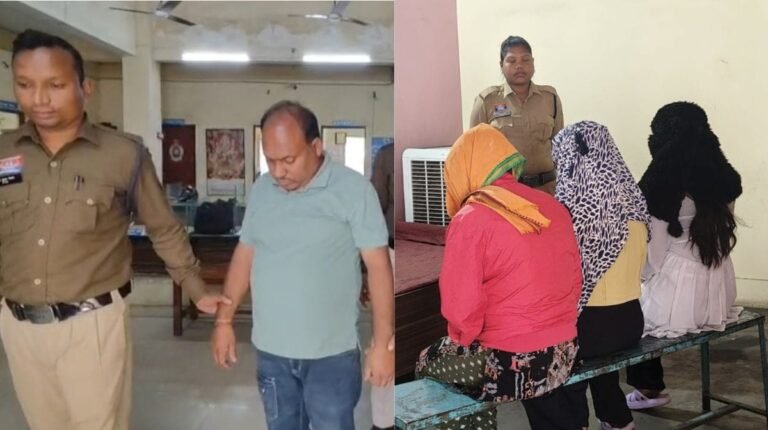 कॉलोनी में देह व्यापार का खुलासा, पुलिस ने