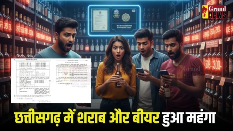 CG Breaking : छत्तीसगढ़ में विदेशी शराब और बीयर की कीमतों